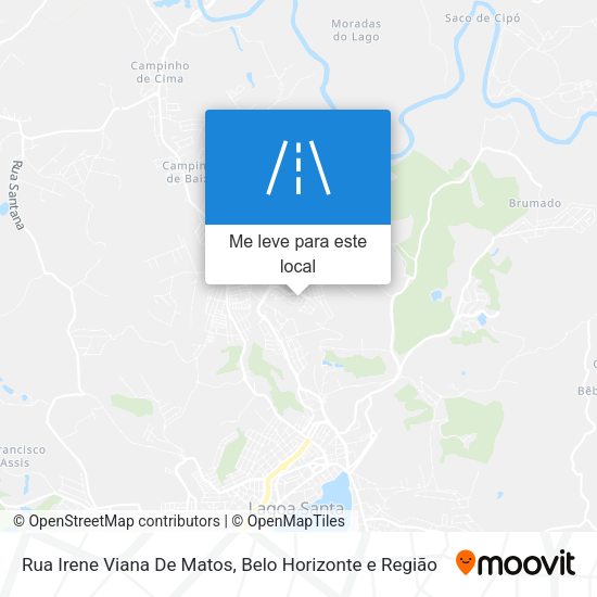 Rua Irene Viana De Matos mapa