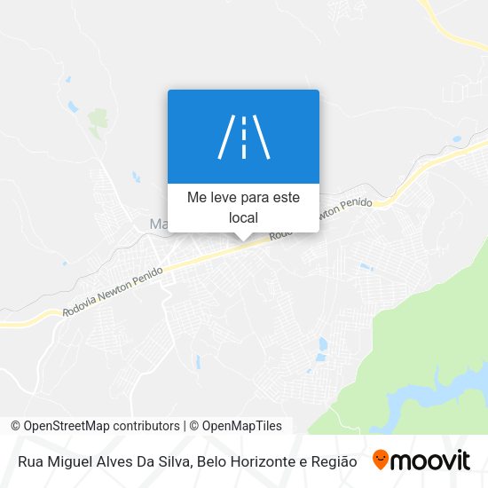 Rua Miguel Alves Da Silva mapa