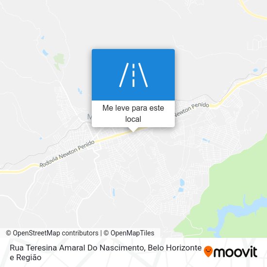 Rua Teresina Amaral Do Nascimento mapa