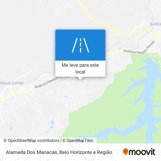 Alameda Dos Manacas mapa