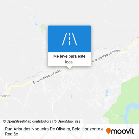 Rua Aristides Nogueira De Oliveira mapa