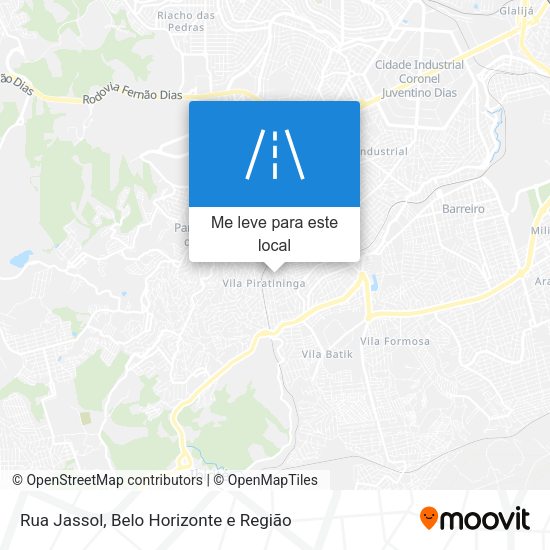 Rua Jassol mapa