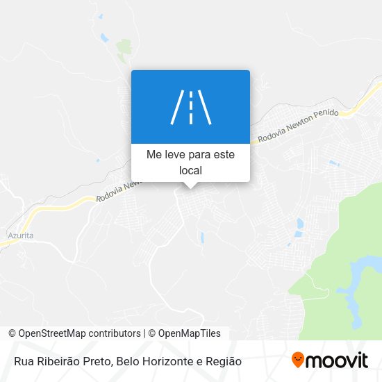 Rua Ribeirão Preto mapa