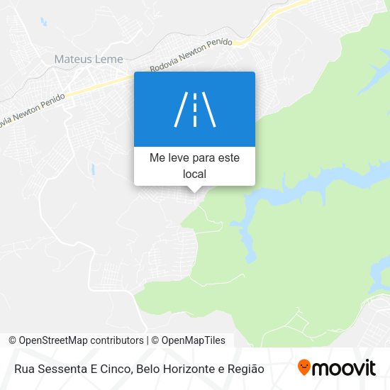Rua Sessenta E Cinco mapa