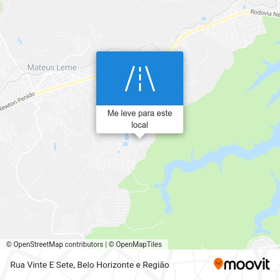 Rua Vinte E Sete mapa