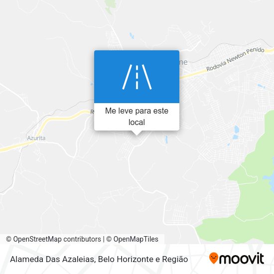 Alameda Das Azaleias mapa
