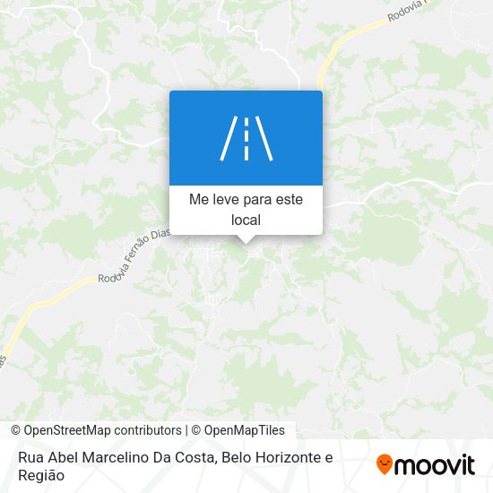 Rua Abel Marcelino Da Costa mapa