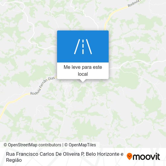 Rua Francisco Carlos De Oliveira P mapa
