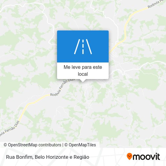 Rua Bonfim mapa