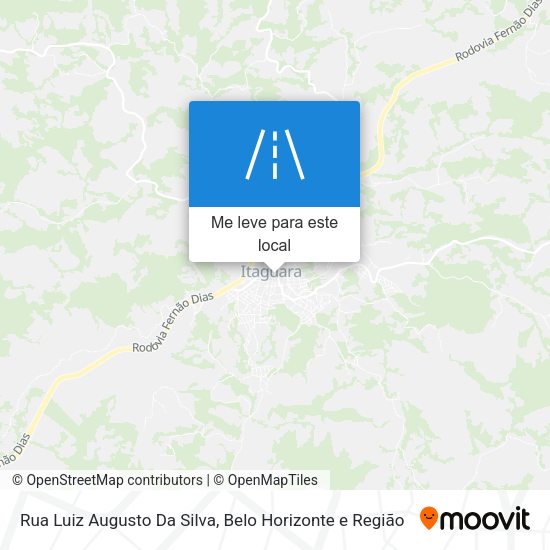 Rua Luiz Augusto Da Silva mapa