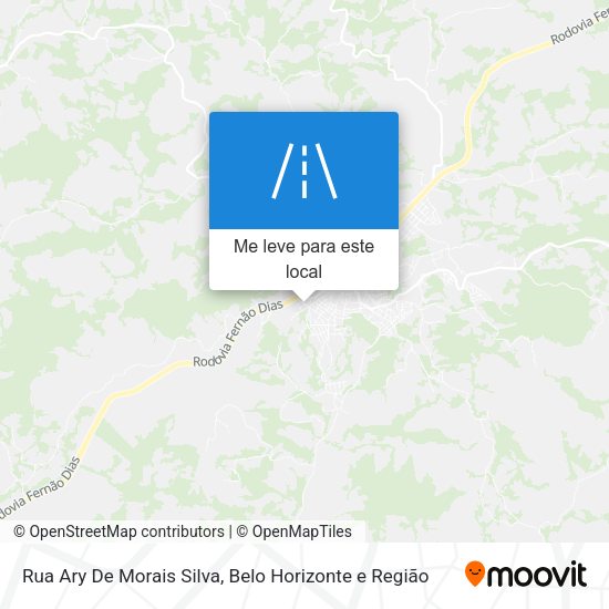 Rua Ary De Morais Silva mapa