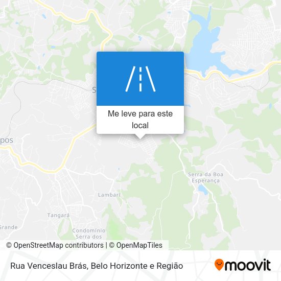 Rua Venceslau Brás mapa