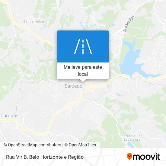 Rua Vlr B mapa