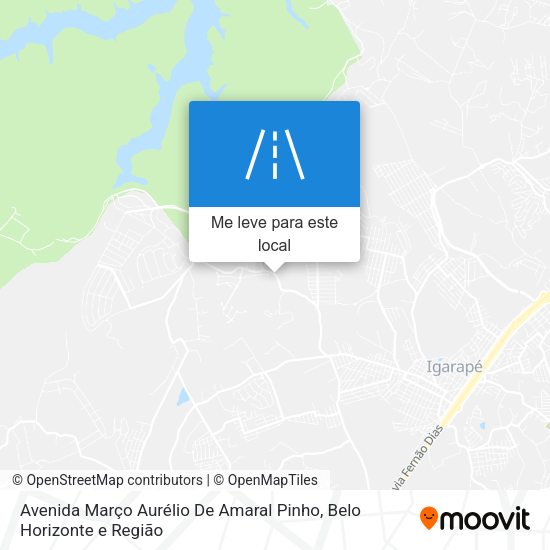 Avenida Março Aurélio De Amaral Pinho mapa