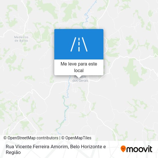 Rua Vicente Ferreira Amorim mapa