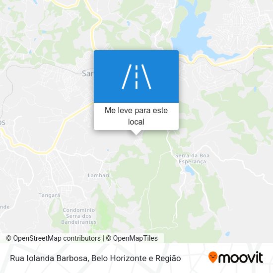 Rua Iolanda Barbosa mapa