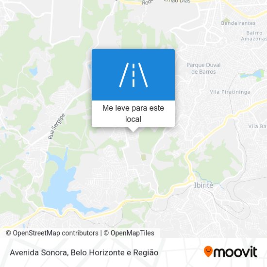 Avenida Sonora mapa