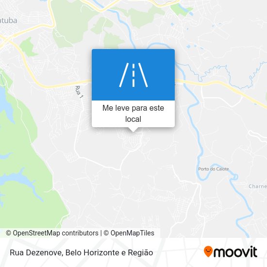 Rua Dezenove mapa