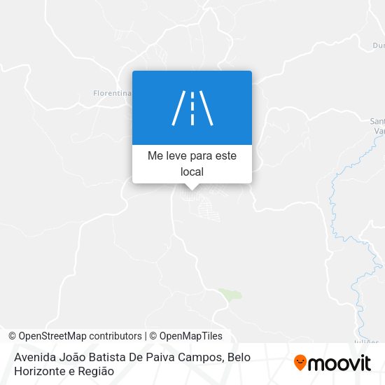 Avenida João Batista De Paiva Campos mapa