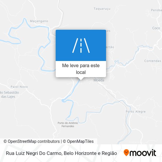 Rua Luiz Negri Do Carmo mapa