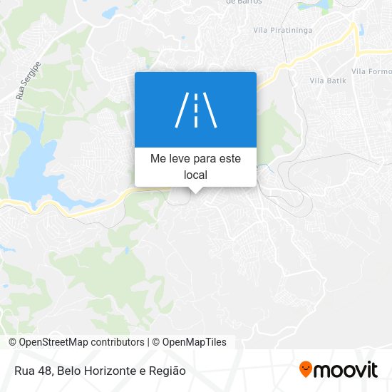 Rua 48 mapa
