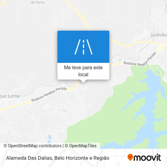 Alameda Das Dalias mapa