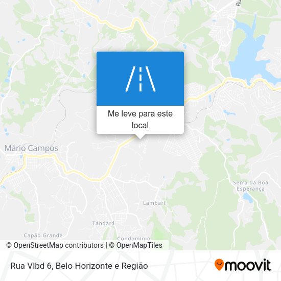 Rua Vlbd 6 mapa