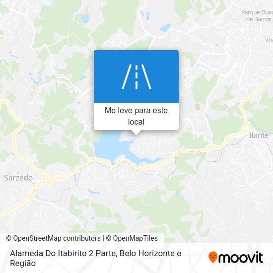Alameda Do Itabirito 2 Parte mapa