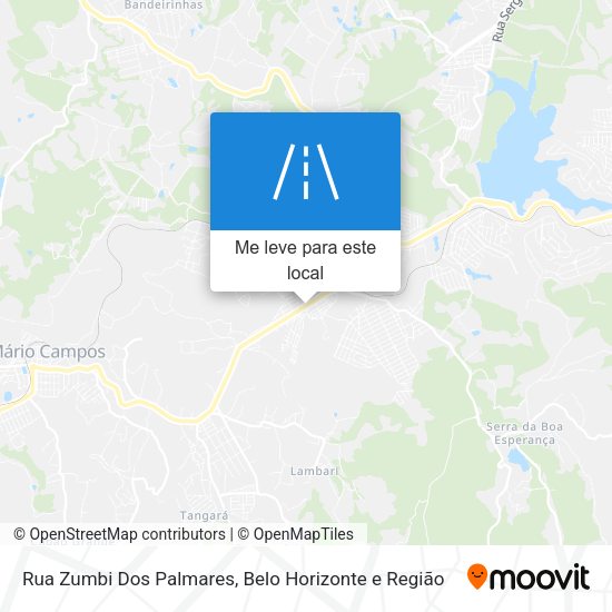 Rua Zumbi Dos Palmares mapa