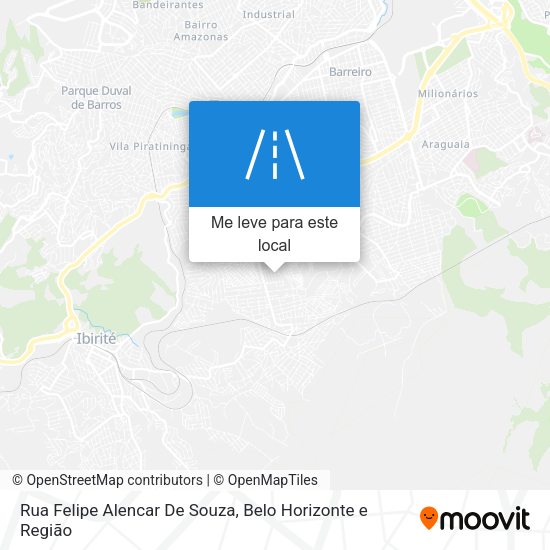 Rua Felipe Alencar De Souza mapa