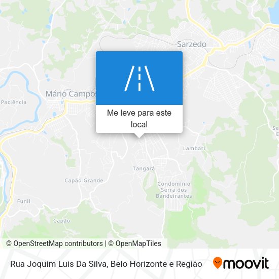 Rua Joquim Luis Da Silva mapa