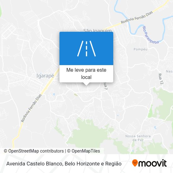 Avenida Castelo Blanco mapa