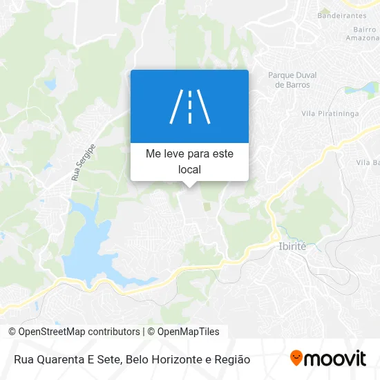 Rua Quarenta E Sete mapa