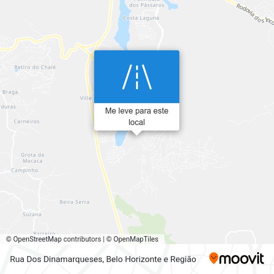 Rua Dos Dinamarqueses mapa