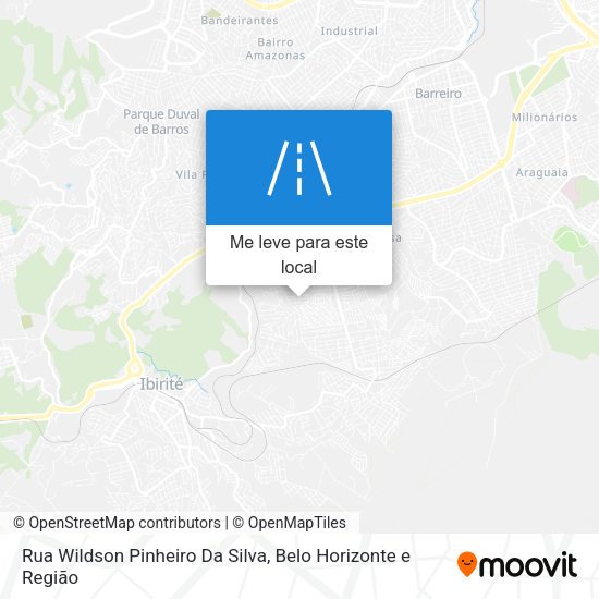 Rua Wildson Pinheiro Da Silva mapa