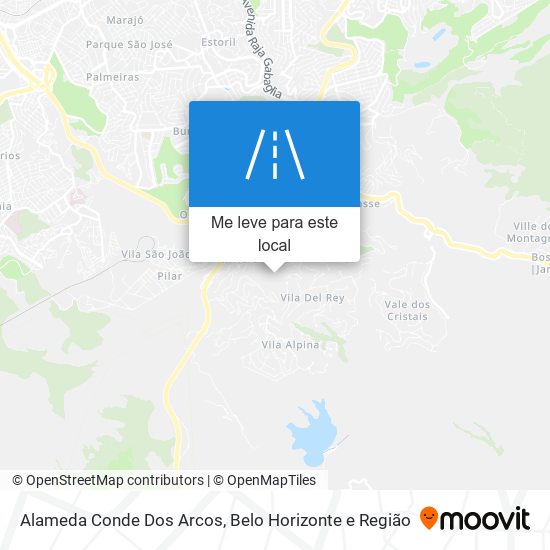 Alameda Conde Dos Arcos mapa