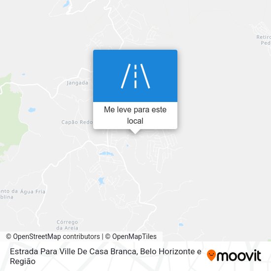 Estrada Para Ville De Casa Branca mapa