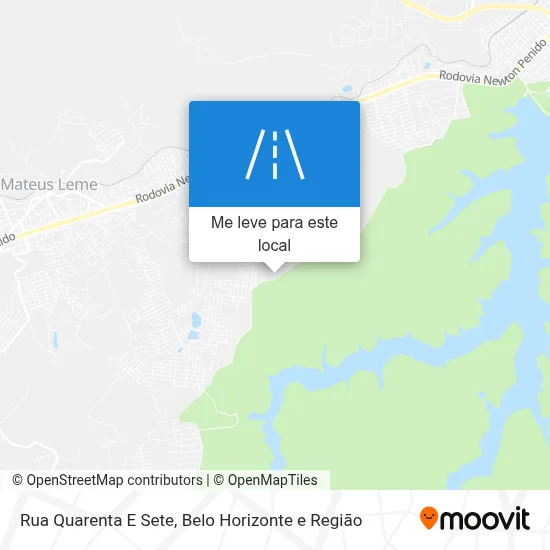 Rua Quarenta E Sete mapa