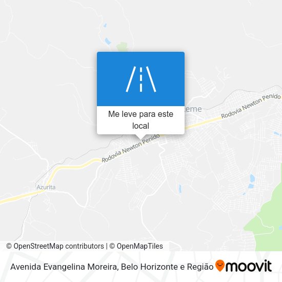 Avenida Evangelina Moreira mapa
