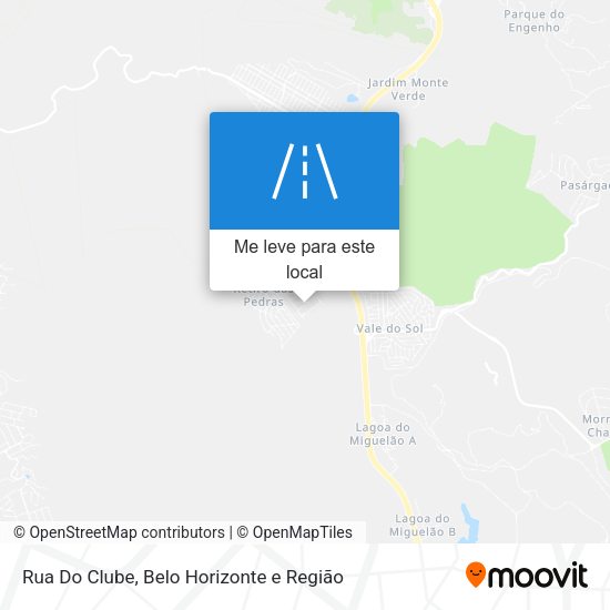 Rua Do Clube mapa