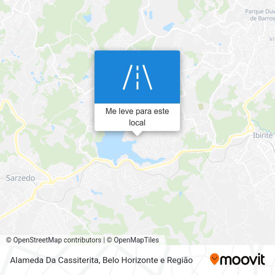 Alameda Da Cassiterita mapa
