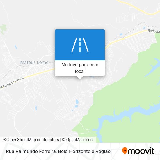Rua Raimundo Ferreira mapa
