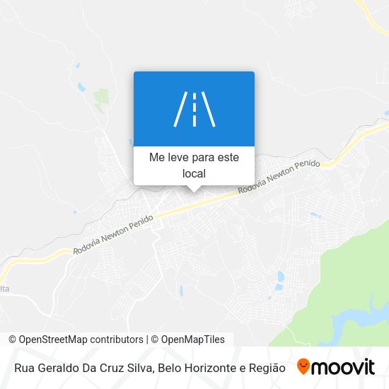 Rua Geraldo Da Cruz Silva mapa