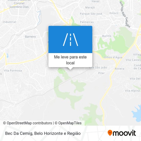 Bec Da Cemig mapa