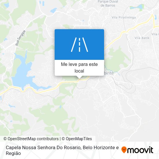 Capela Nossa Senhora Do Rosario mapa