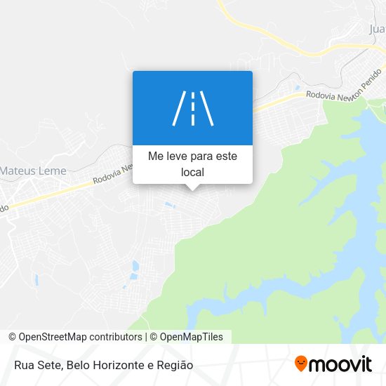 Rua Sete mapa