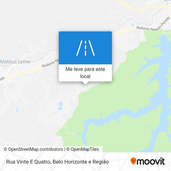 Rua Vinte E Quatro mapa