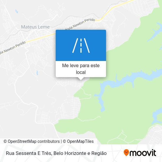 Rua Sessenta E Três mapa
