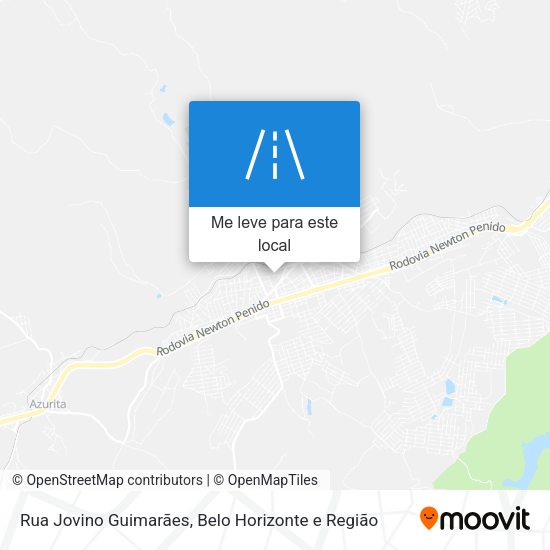 Rua Jovino Guimarães mapa