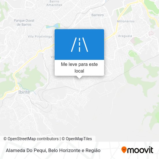 Alameda Do Pequi mapa